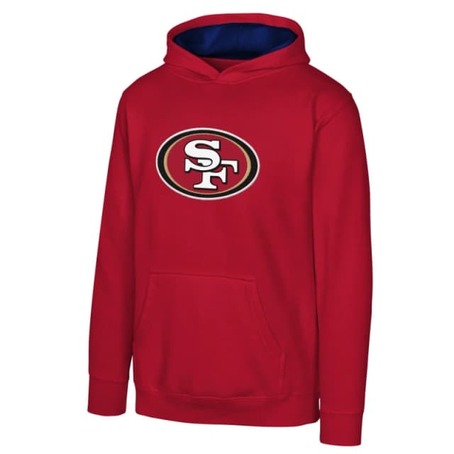 NFL Kids Licensed Performance Hoodie San Frn 49ers male 9-10 (M)