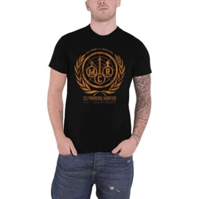 My Chemical Romance My Chemical Romance Men Conventional Weapons T-Shirt in Black Size: Medium Black M Male 5063238511354