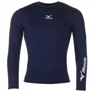 Mizuno Long Sleeve Base Top Mens - Navy