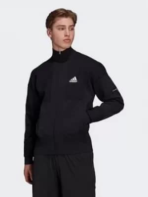 adidas Tennis Primeknit Jacket, Black Size M Men