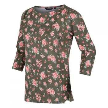 Regatta Polina three quarter Sleeve T-Shirt - GrapLfFloral