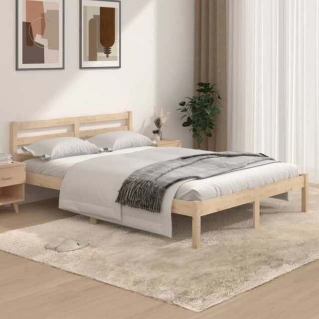 VIDAXL Bed Frame without Mattress 135x190cm Double Vidaxl 8720286877333