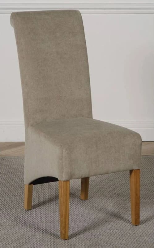 Thats Furniture Montana Fabric Dining Chairs for Dining Room or Kitchen in Grey Grey Unisex