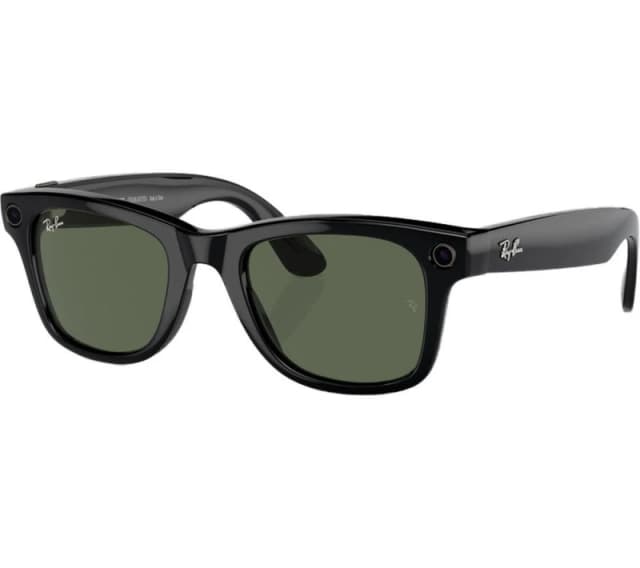 Ray-Ban Meta Ray-Ban Meta Wayfarer - Shiny Black, G15 Green