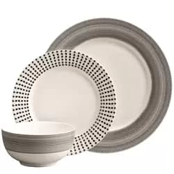 Spots & Dots 12 Piece Set Black