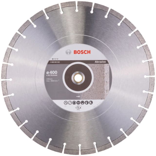 Bosch Standard Diamond Disc for Abrasive Materials 2608602622 Diameter: 400mm