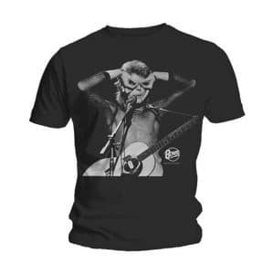 David Bowie - Acoustics Unisex XX-Large T-Shirt - Black