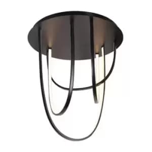 Larissa Lighting - Larissa Galata LED Ceiling Light 80W 3000K Black