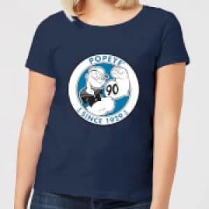 Popeye Popeye 90th Womens T-Shirt - Navy - L