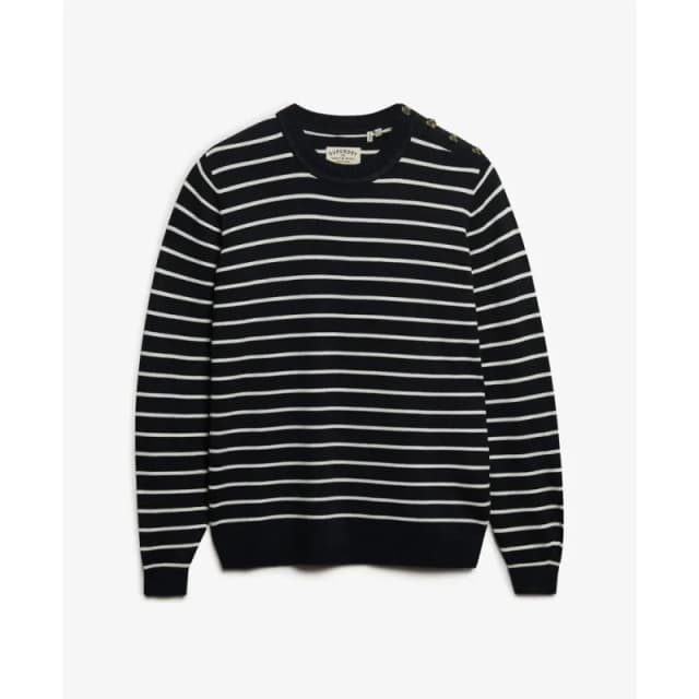 Superdry Sweatshirt woman Superdry Essential Jumper Bleu Female XS