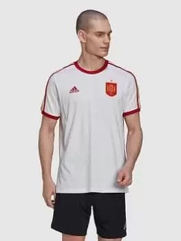 adidas Spain 22/23 Dna 3s Tee, Red, Size 2XL, Men
