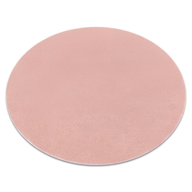RugsX Lindo Rug in Pink Size: 150cm diameter Pink Unisex 150cm diameter