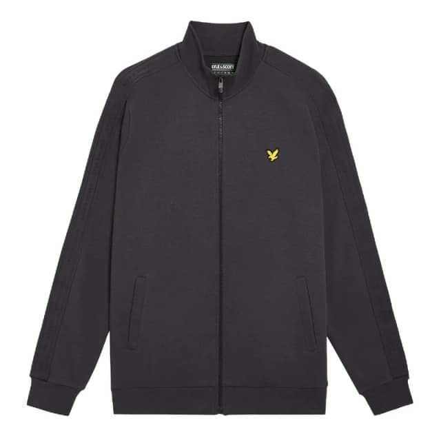 Lyle and Scott Tape Track Top Grey male S