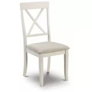 Johanna - Ivory And Oak Dining Room Chair - Set Of 2