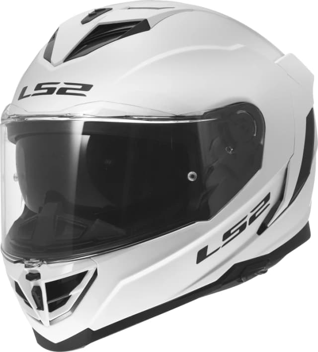 LS2 FF818 Storm III Helmet, white, Size L for Men