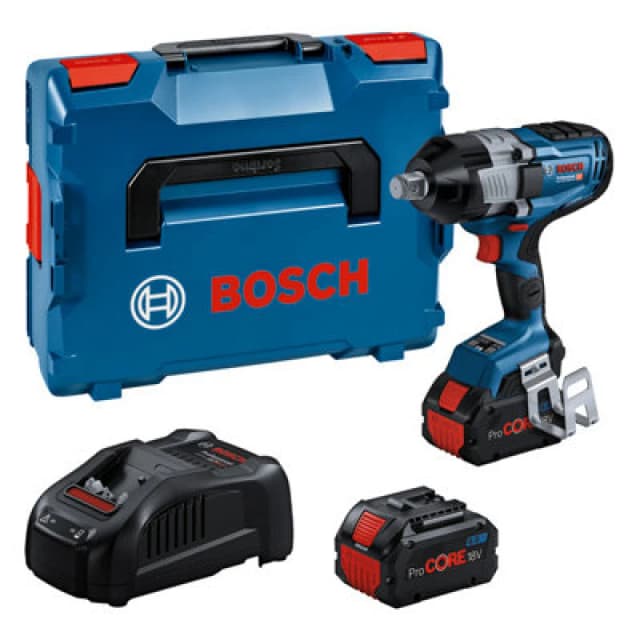 Bosch Pro 18V Cordless Impact Wrench Gds 18V-1600 Hc L-Boxx 136 06019M1070