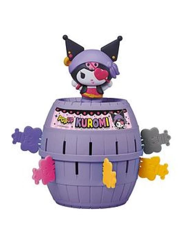 TOMY Pop Up Kuromi Spiel Actionspiel fur Kinder 2-4 Spieler Ab 4 Jahren Lustiges Familienspiel Pop Up Kuromi Spielzeug