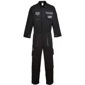 Portwest TX15BKRL - sz L Portwest Texo Contrast Coverall - Black - Black