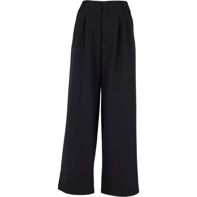 Urban Classics Womens UltraWide Trousers Urban Classics Pleat-Front Noir Female 34