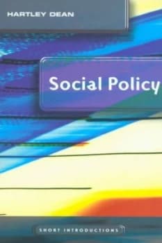 Social Policy by Hartley Dean Paperback