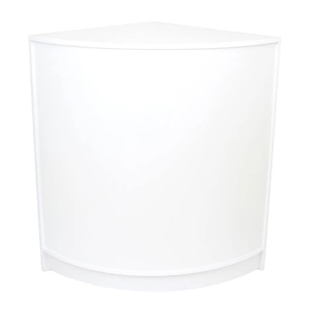 Monstershop Retail Shop Corner Counter CM60 - White White Unisex