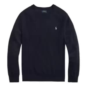 Polo Ralph Lauren Polo Ralph Lauren Crew Neck Texture Knit Mens - Blue
