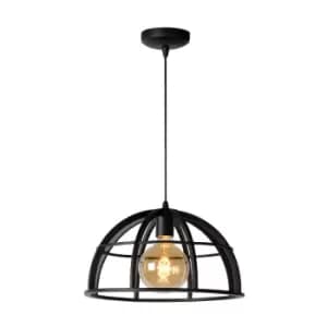 Dikra Modern Pendant Light - Ø40cm - 1xE27 - Black