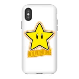 Nintendo Super Mario Invincible Phone Case - iPhone X - Tough Case - Gloss