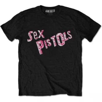 Sex Pistols - The - Multi-Logo Unisex Small T-Shirt - Black