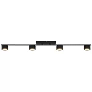 Nordlux Clyde LED Ceiling Spotlight Bar Black 2700K