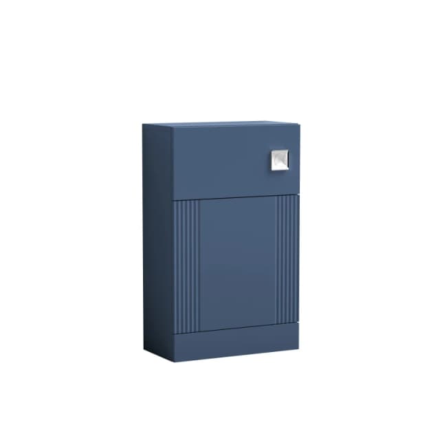 Balterley Retro Floor Standing Bathroom WC Toilet Unit - 500mm - Satin Blue Blue Unisex