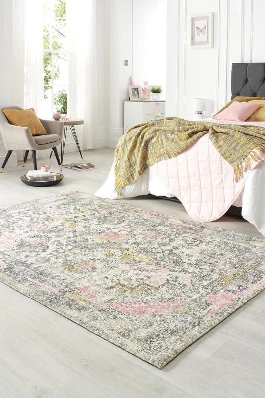 Origin 'Vogue' Rug in Pink Size: 200cm x 290cm Pink Unisex 200cm x 290 cm