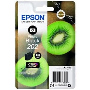 Epson 202 Kiwi Photo Black Ink Cartridge