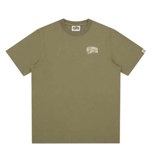 Billionaire Boys Club Small Arch Logo T-Shirt Olive/Ecru male Small