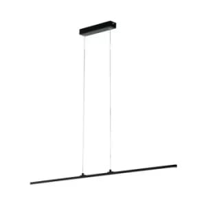 Fan Europe SHANGHAI LED Pendant Ceiling Light Black 1700lm 4000K 100x1.5x1.2cm