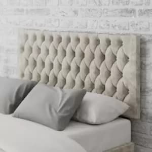 Monroe Mirazzi Velvet Headboard Pearl