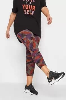 Slash Print Leggings