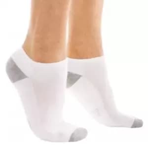 DIM 3 Pack Sports Bobby Socks - White TU