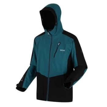 Regatta Highton II Waterproof Jacket - PacifcGr/Blk