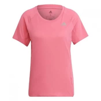 adidas Runner T-Shirt Womens - Rose Tone