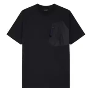 Paul Smith Tech Pocket T-Shirt - Blue