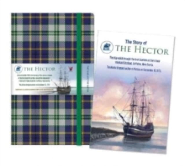 Waverley (L): Ship Hector Tartan Cloth Large Notebook : Commemorative 250 year item with 32 page book 'The Story of The Hector': Waverley Tartan Commo