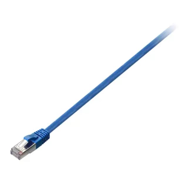 V7 Blue Cat5e Shielded (STP) Cable RJ45 Male to RJ45 Male 3m 10ft