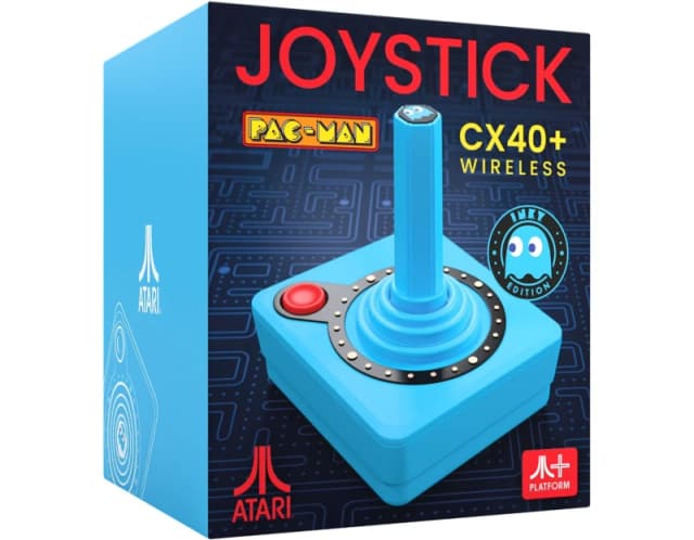 Pac-Man CX40+ Joystick: Blue Video Games