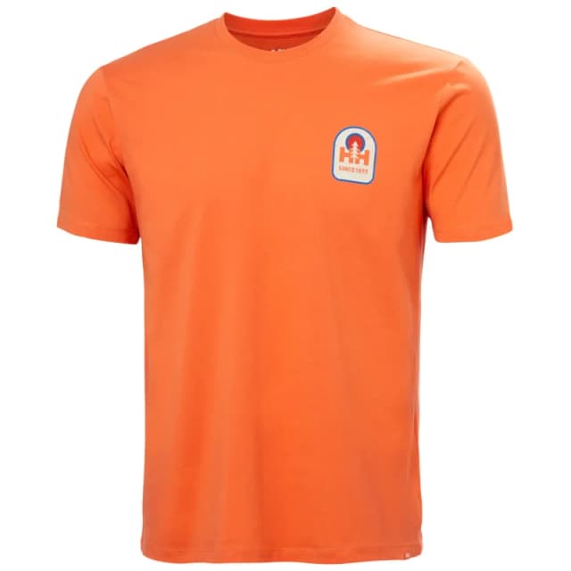 Helly Hansen T-Shirt Helly Hansen Massif Graphic Orange Male S