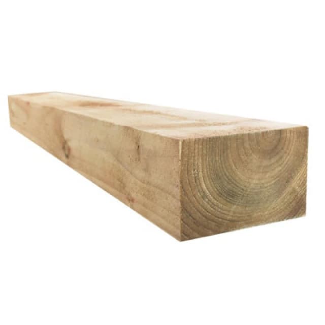 Snowdon Timber Treated Sleeper (H) 100mm (W) 150mm (L) 1.2M - Pack Of 5