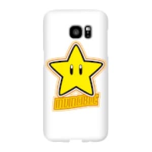 Nintendo Super Mario Invincible Phone Case - Samsung S7 Edge - Snap Case - Gloss