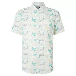 Limited Edition Back to the Future Ditsy Print Shirt - Zavvi Exclusive - XXL