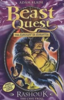 Rashouk the Cave Troll by Adam Blade Paperback