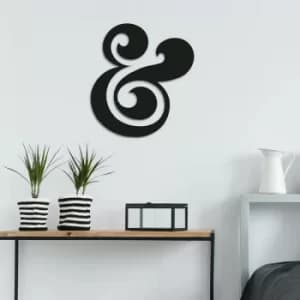 Ant Black Decorative Metal Wall Accessory